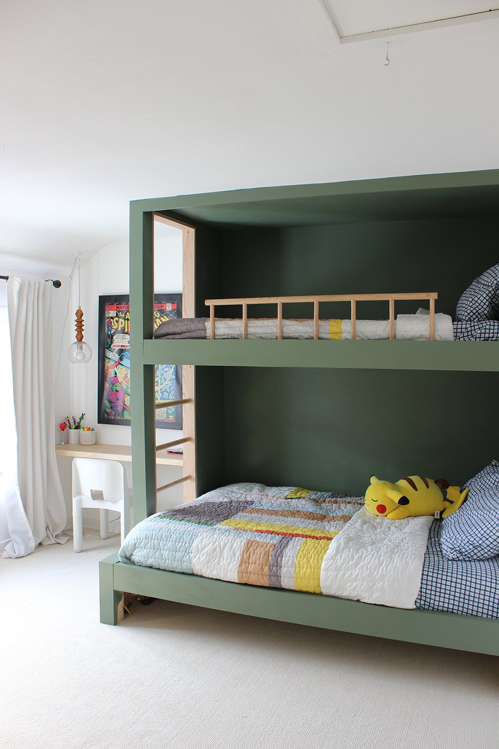 DIY Built-in Bunk Beds — Lauren Koster Creative