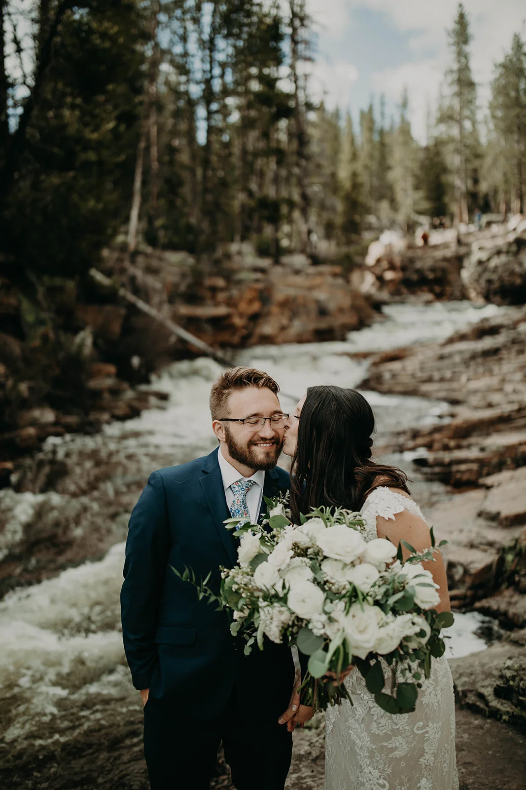 Intimate Wedding in the High Uintas Wilderness