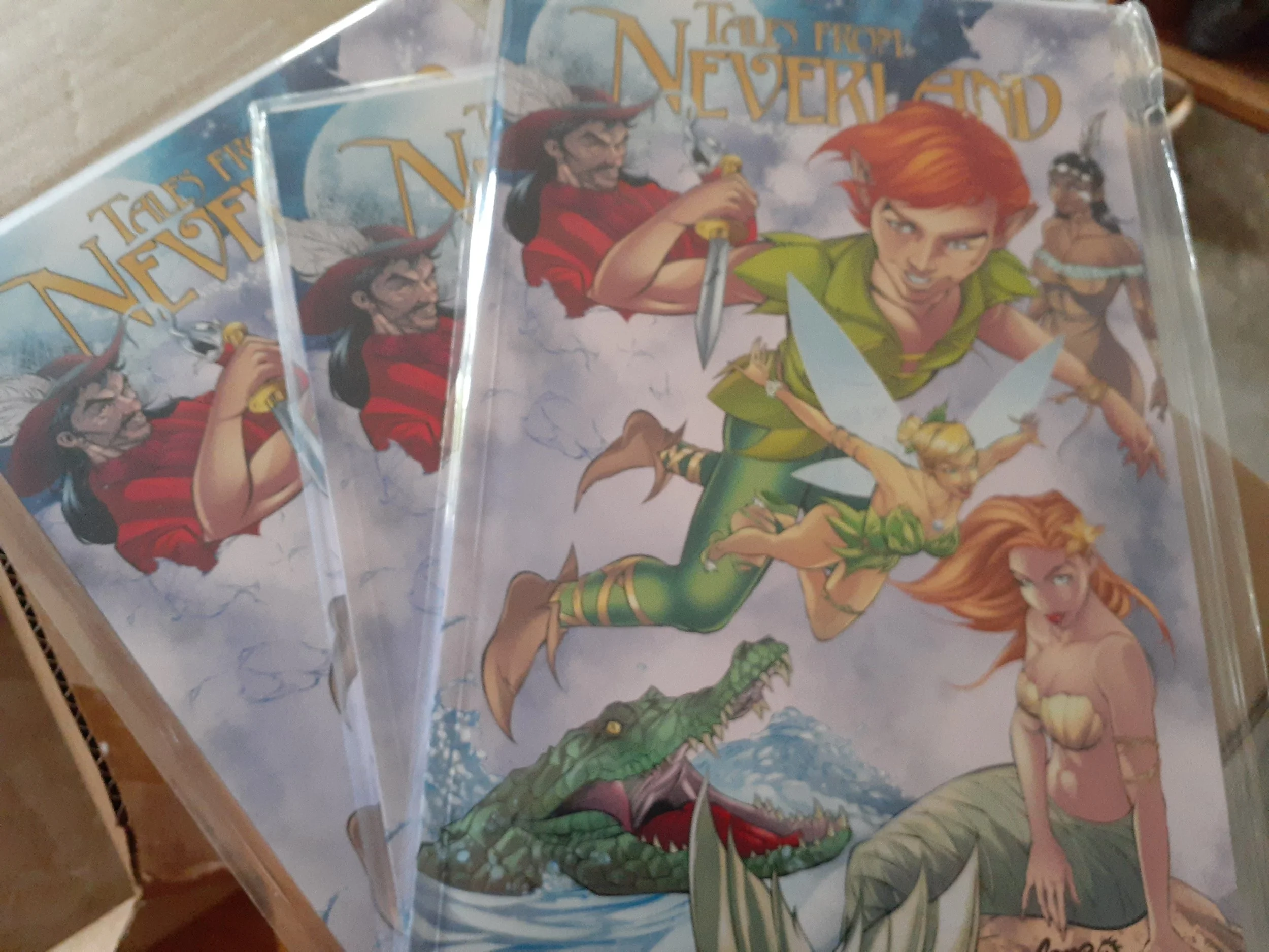 Cover for Tales from Neverland by Gregbo and Mog Park
