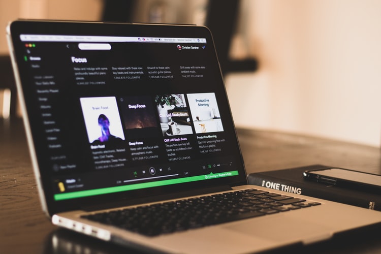 Spotify On Laptop.jpeg