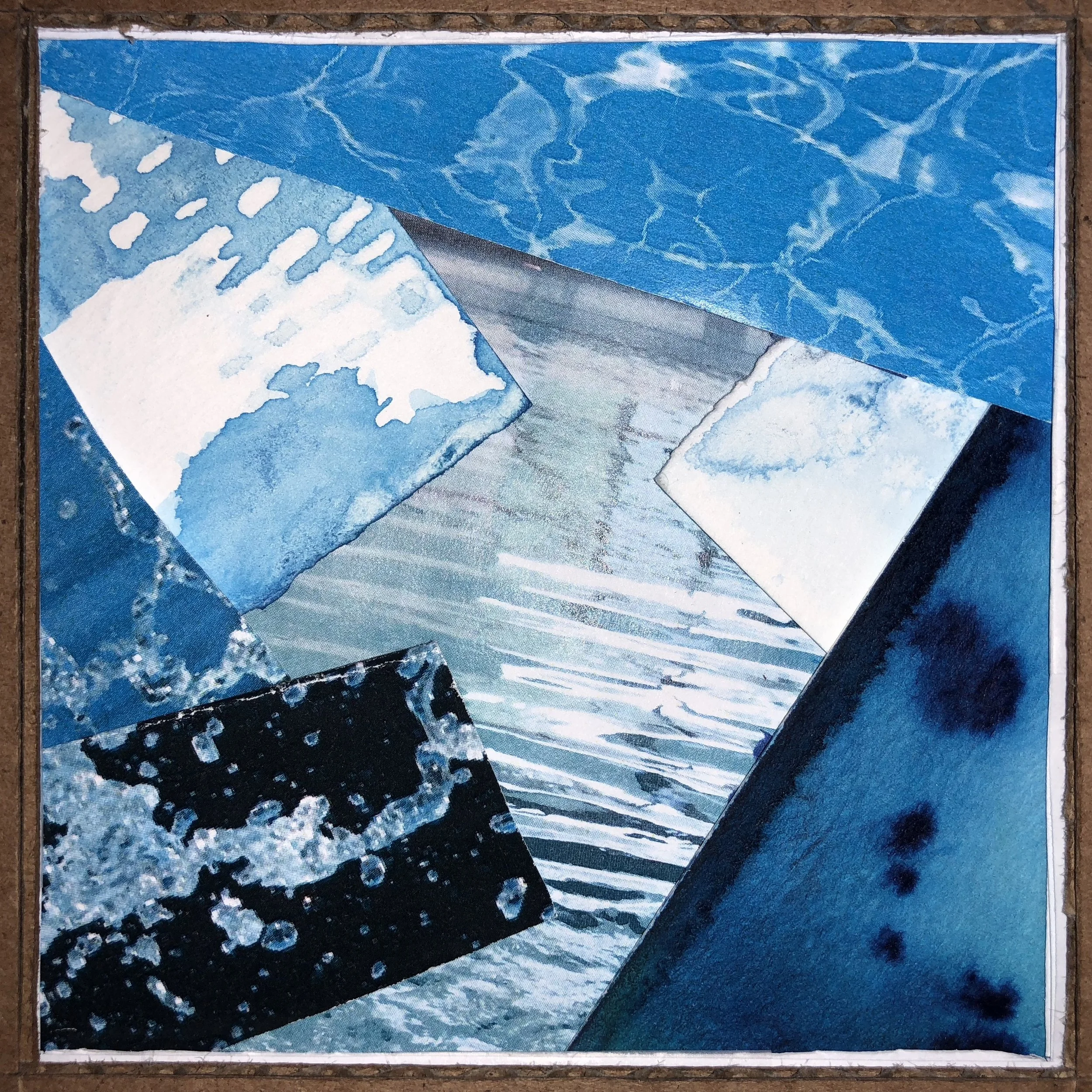   Ingrid Henderson   Untitled Collage,  2018 paper collage 3.9 in × 3.9 in (10 cm × 10 cm) 