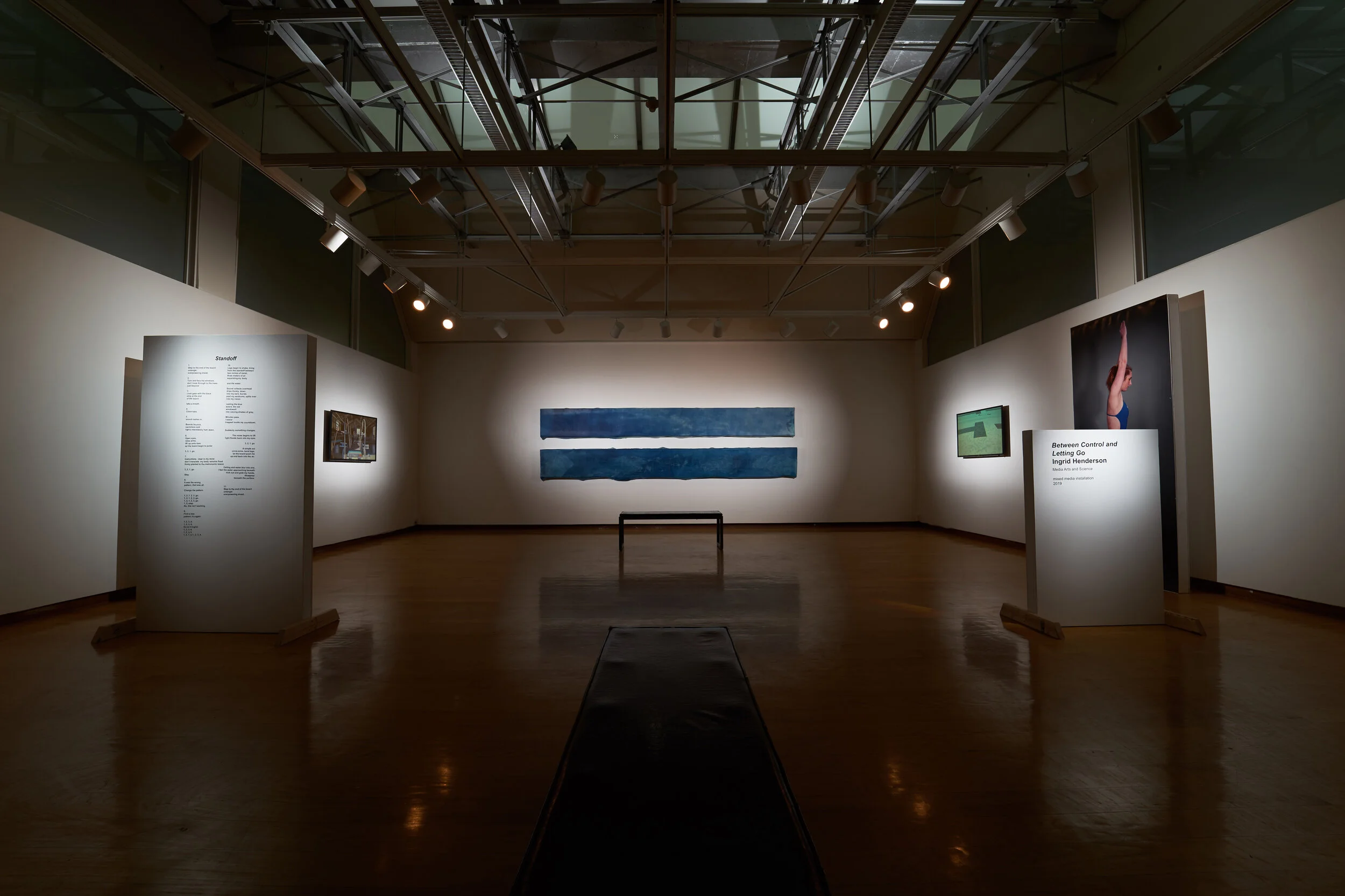 "Between Control and Letting Go", 2019, multimedia installation