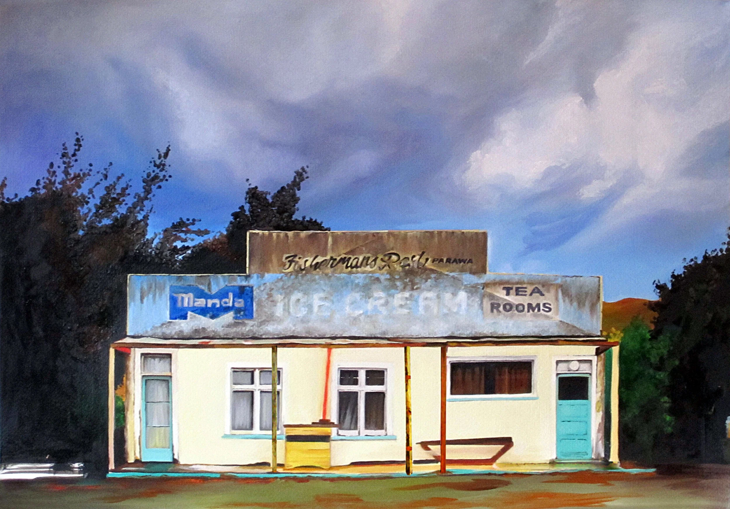PARAWA TEA ROOMS | oil