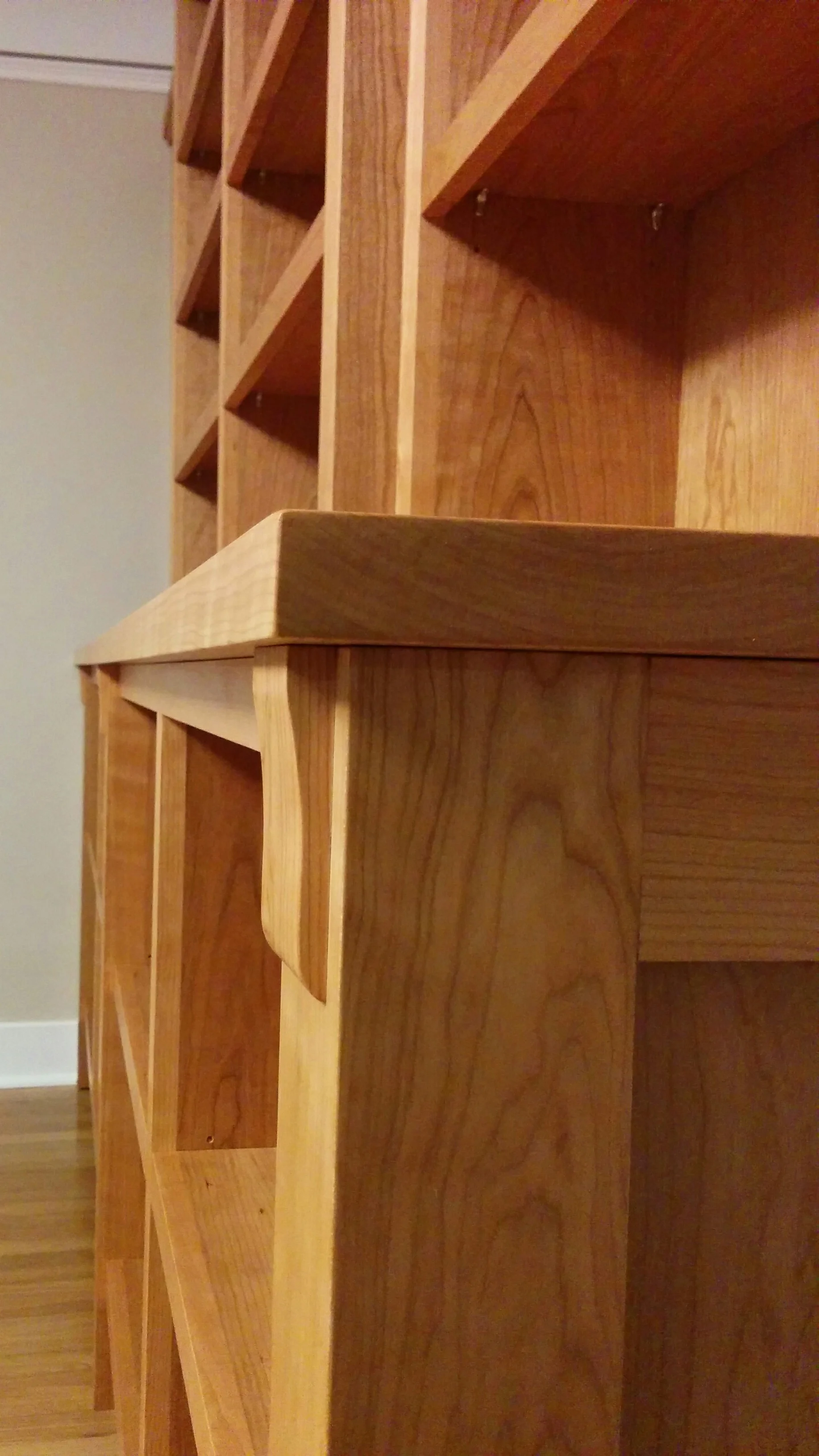 Wallingford bookcase detail