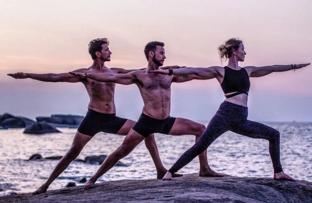 Nothing like yoga with friends. Especially when your friends are some of the best teachers you have experienced 💜🙏💫🧘🏼&zwj;♀️ #india