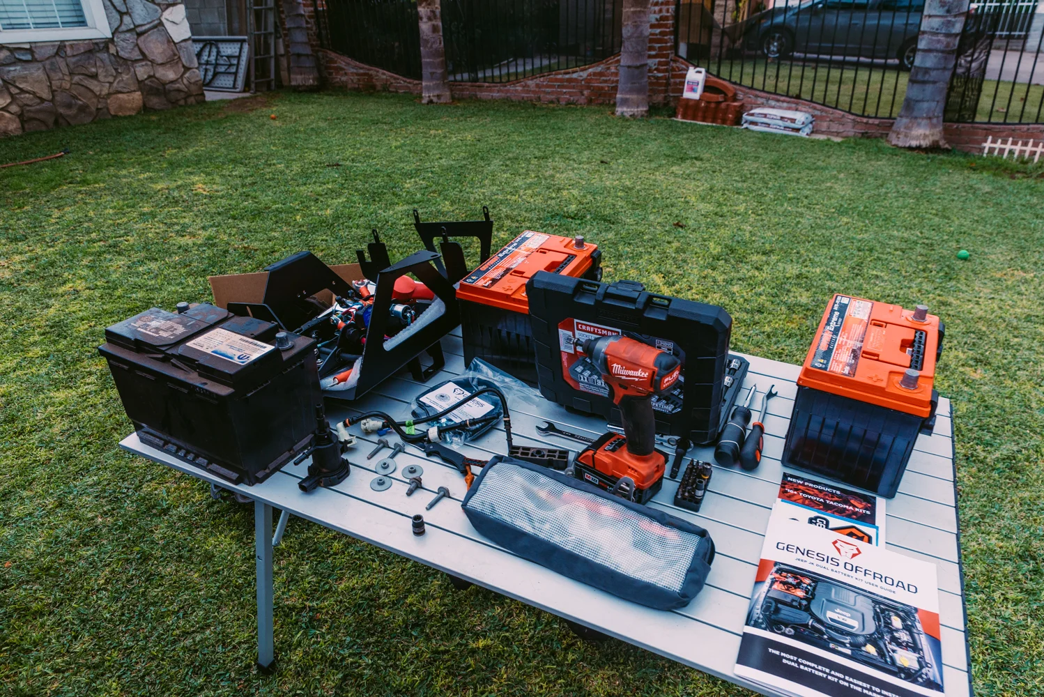 The JK DUAL BATTERY KIT w/ 200 amp Isolator