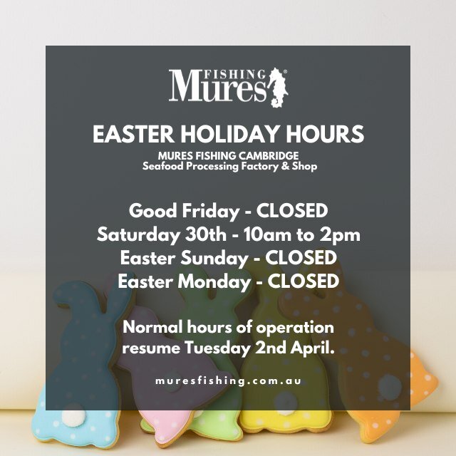 Please be advised that we will be closing for a few days over Easter! 🐇
.
Our fishmongers retail outlet in Cambridge will be open from 10am to 2pm this Saturday for any extra seafood you might need, but we are closed both public holidays and this co