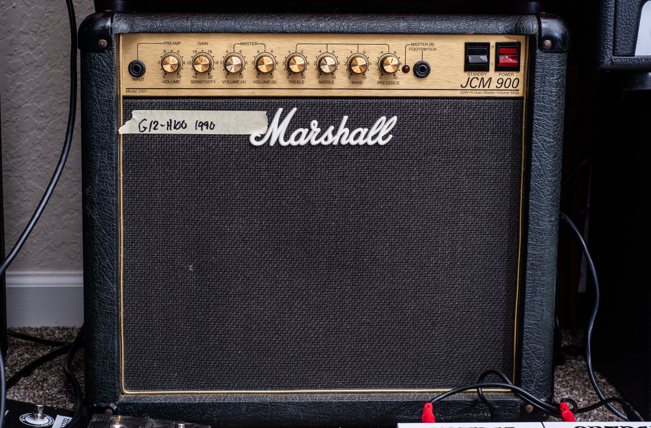 1990 Marshall JCM900 MKIII 2501 — Totally Rad Guitars