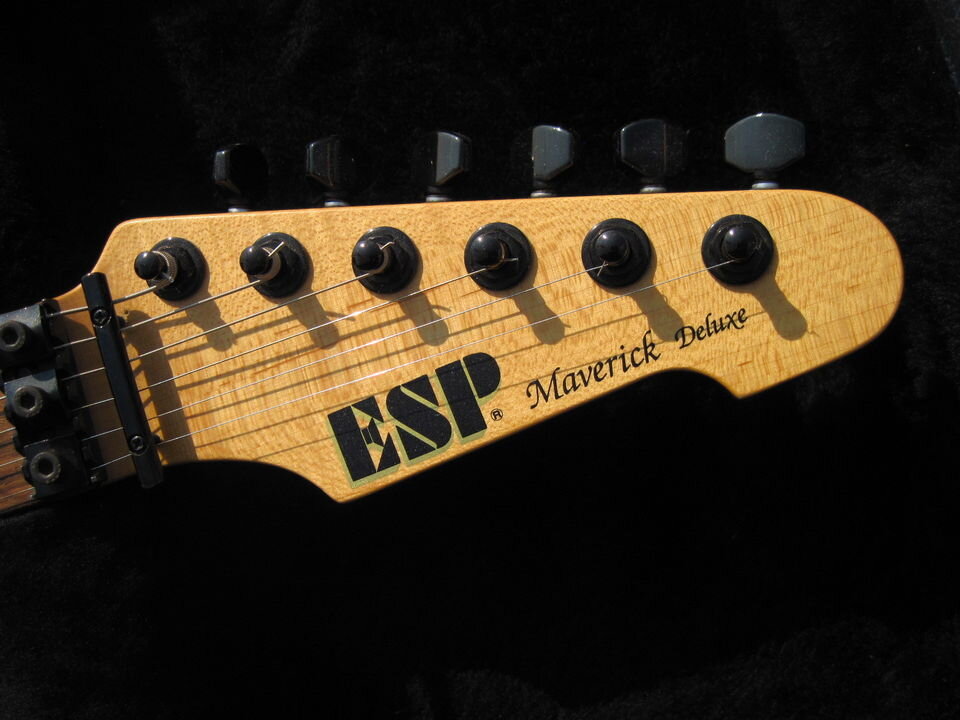 New Guitar: ESP Maverick Deluxe — Totally Rad Guitars New Guitar: ESP Maverick Deluxe — Totally Rad Guitars
