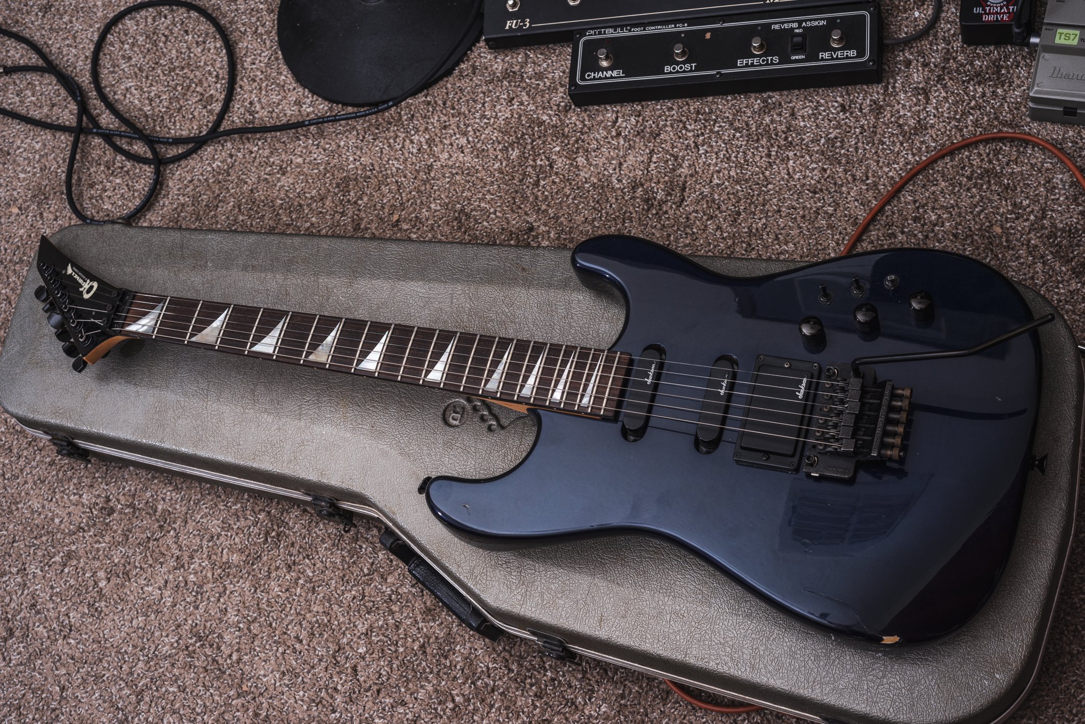 New Guitar: Charvel Model 4 Cobalt Blue — Totally Rad Guitars