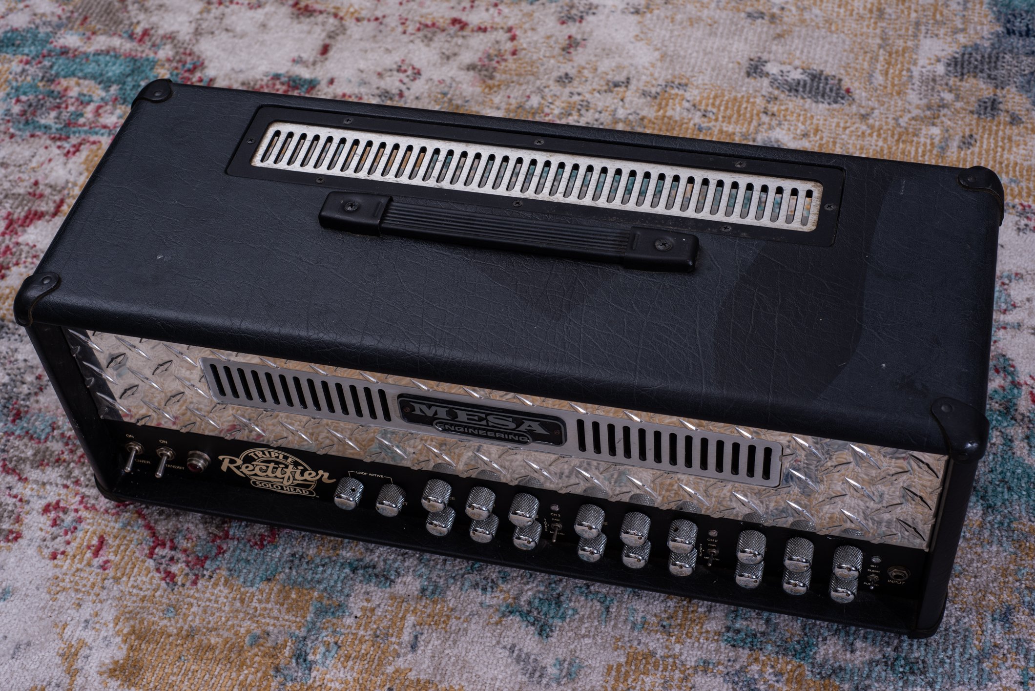 2002 Mesa Triple Rectifier 3ch — Totally Rad Guitars 2002 Mesa Triple Rectifier 3ch — Totally Rad Guitars