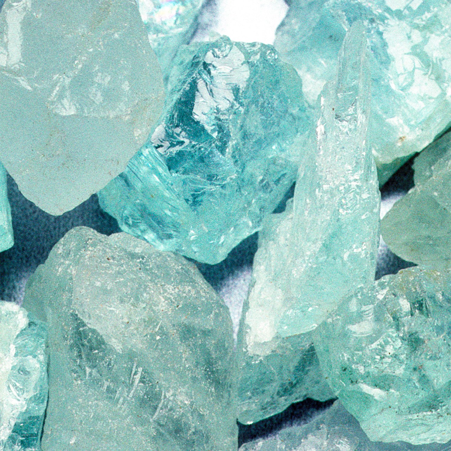 Blue gemstone - aquamarine