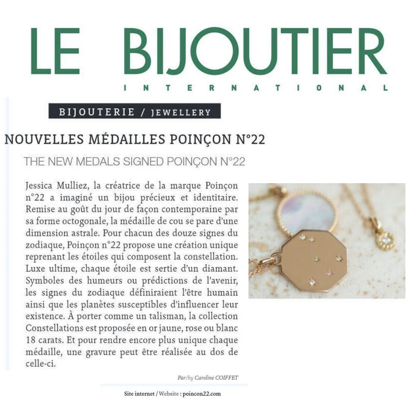 Le Bijoutier - January 2021