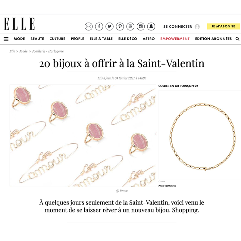 Elle Online - Février 2021