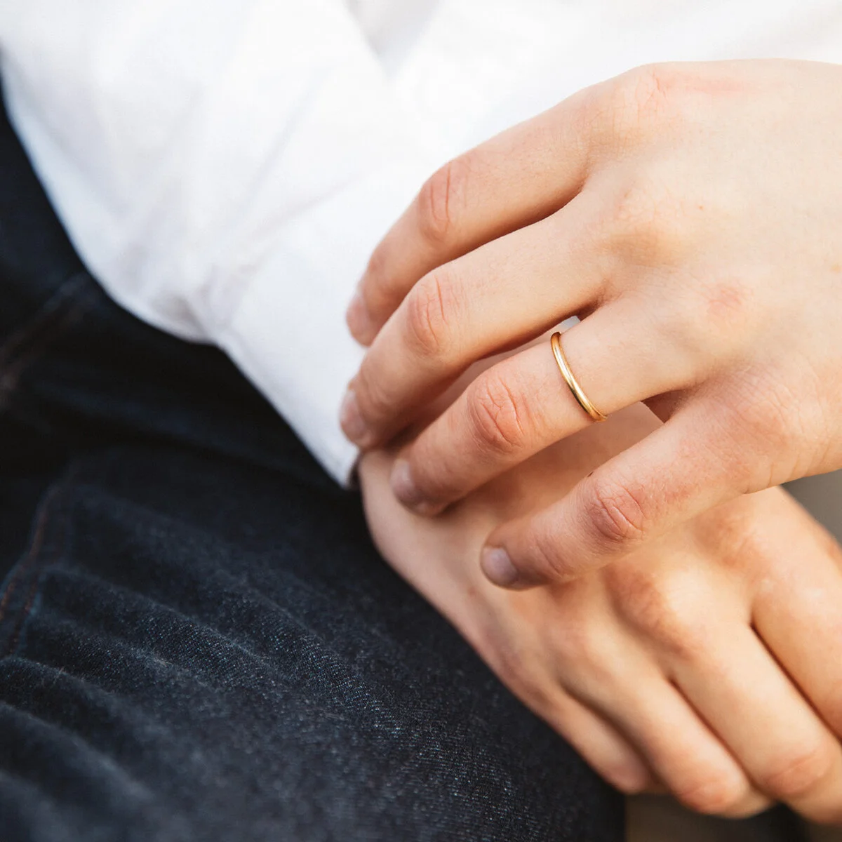 Fil 2 mm wedding band Wedding collection wedding rings and