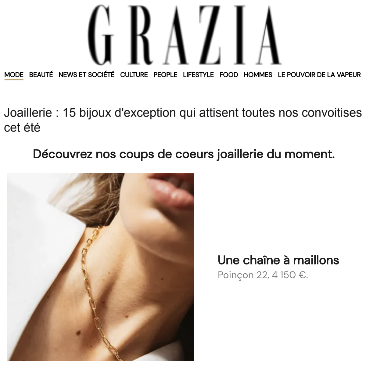 Grazia.fr - May 2021