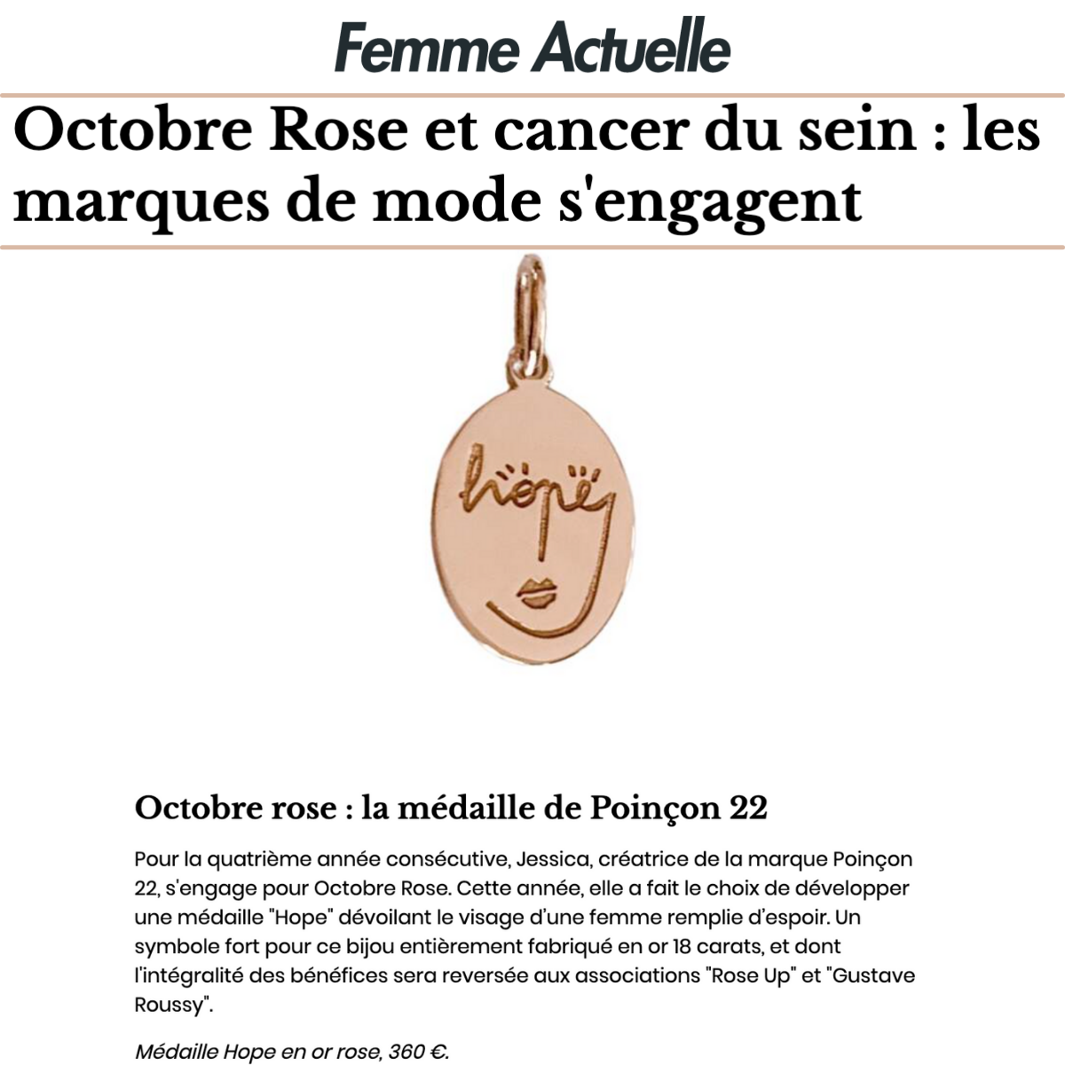 Femme Actuelle - Octobre 2021