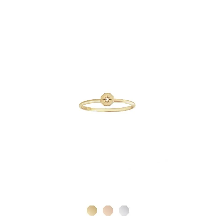 Bague De Fiançailles Simulant Diamant 2 Carats - Or Jaune Plaqué 14K Sur Argent 925 - Taille 7 à 10