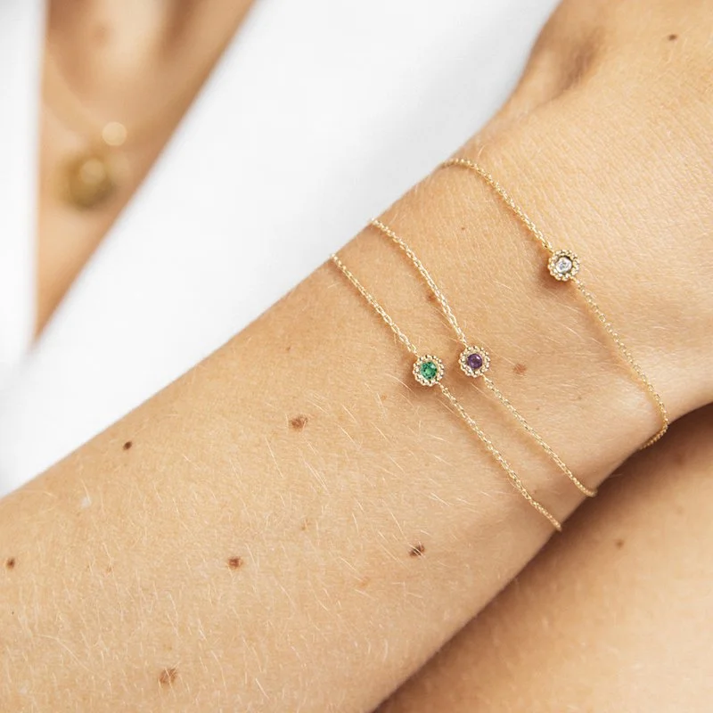 Bracelets Marguerite en or 18K