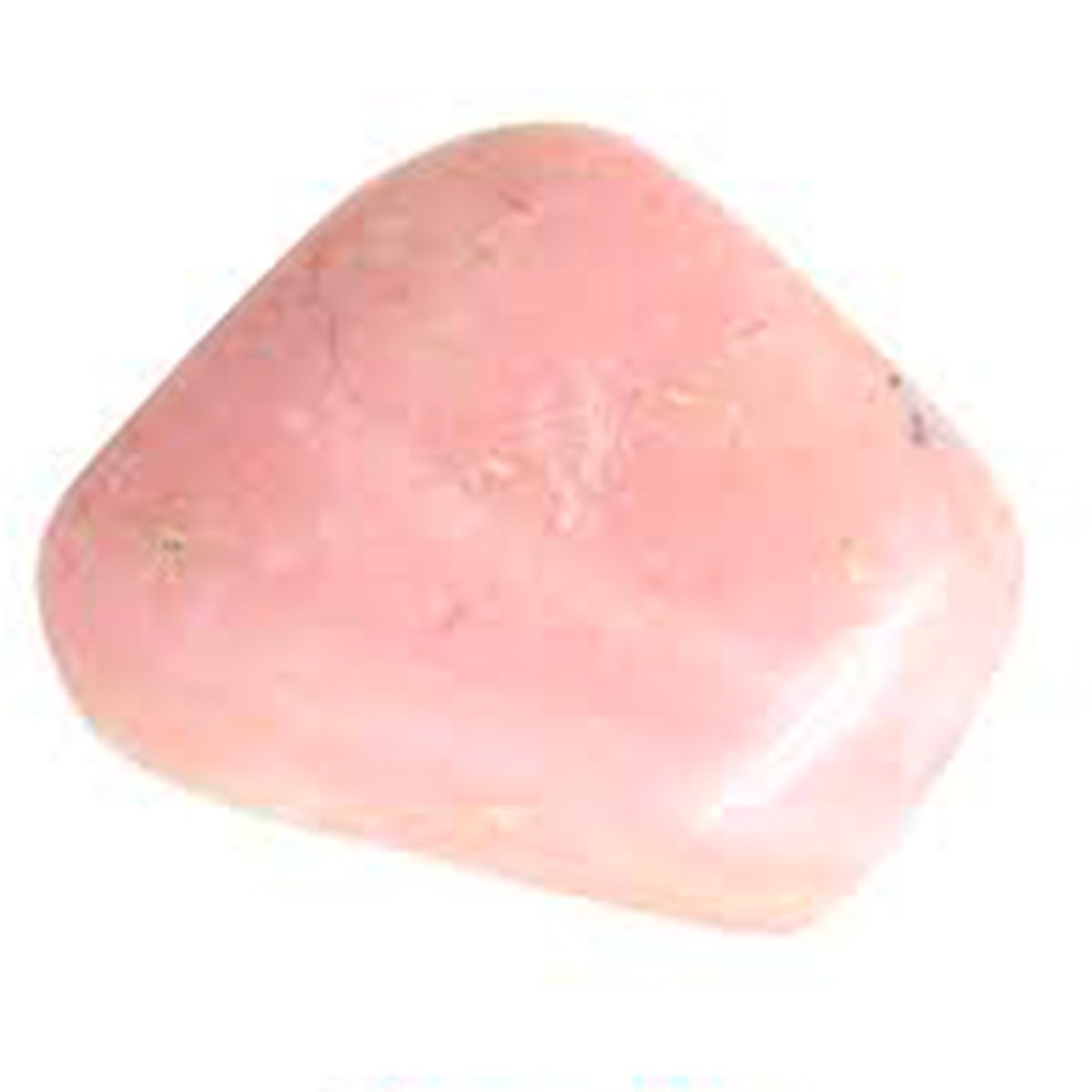 Pink opal stone