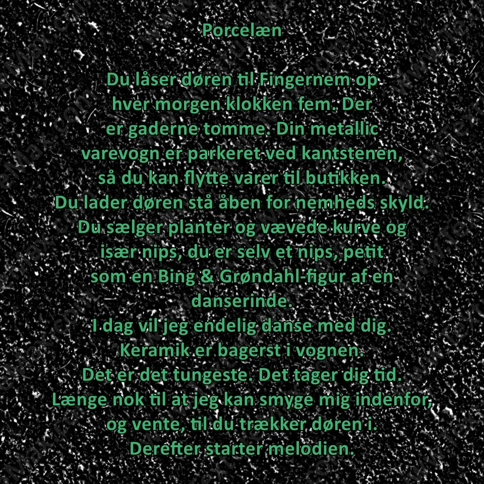 10. Porcelæn