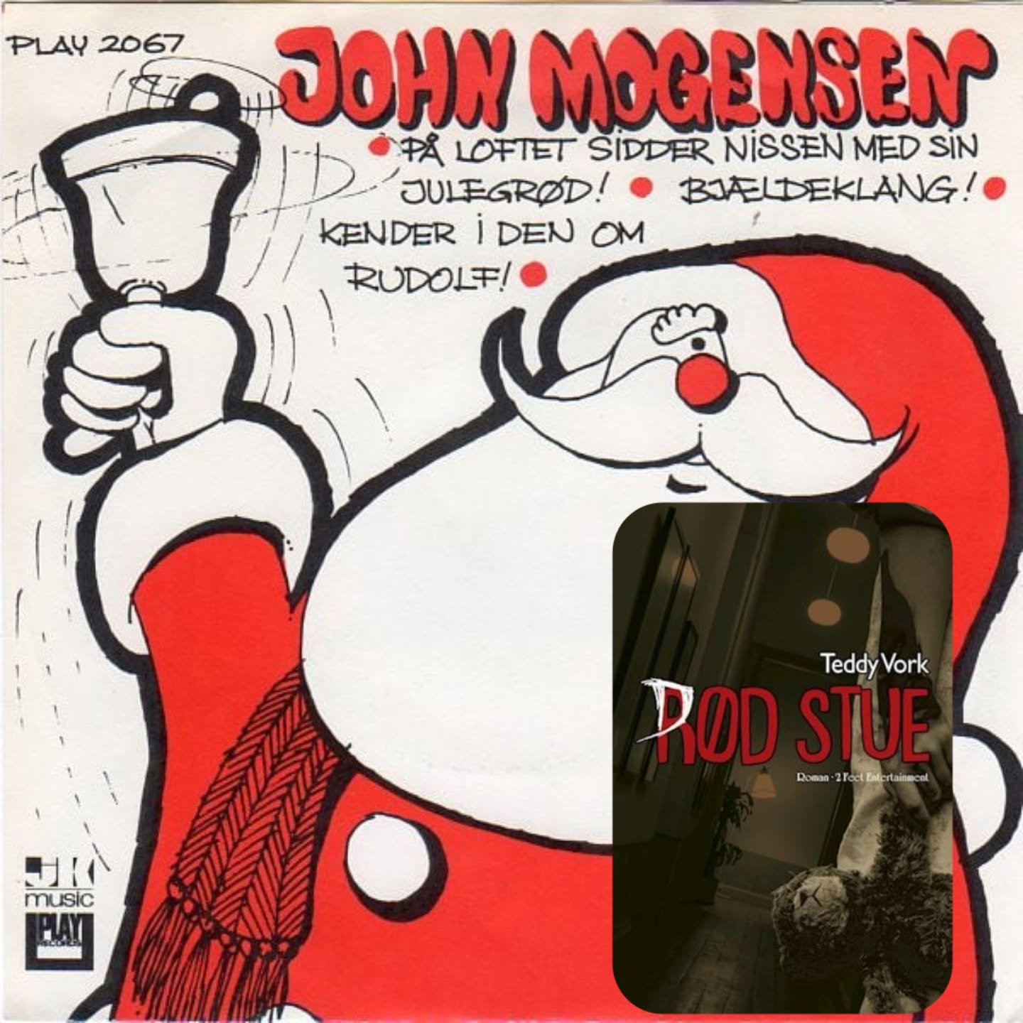 Nu er det jo juletid og det er passende at lytte til P&aring; loftet sidder nissen. Intet unormalt i det.

Men jeg lyttede den p&aring; repeat allerede i for&aring;ret i John Mogensens version. Hvorfor? Jo, under indl&aelig;sningen af @teddyvork s R&