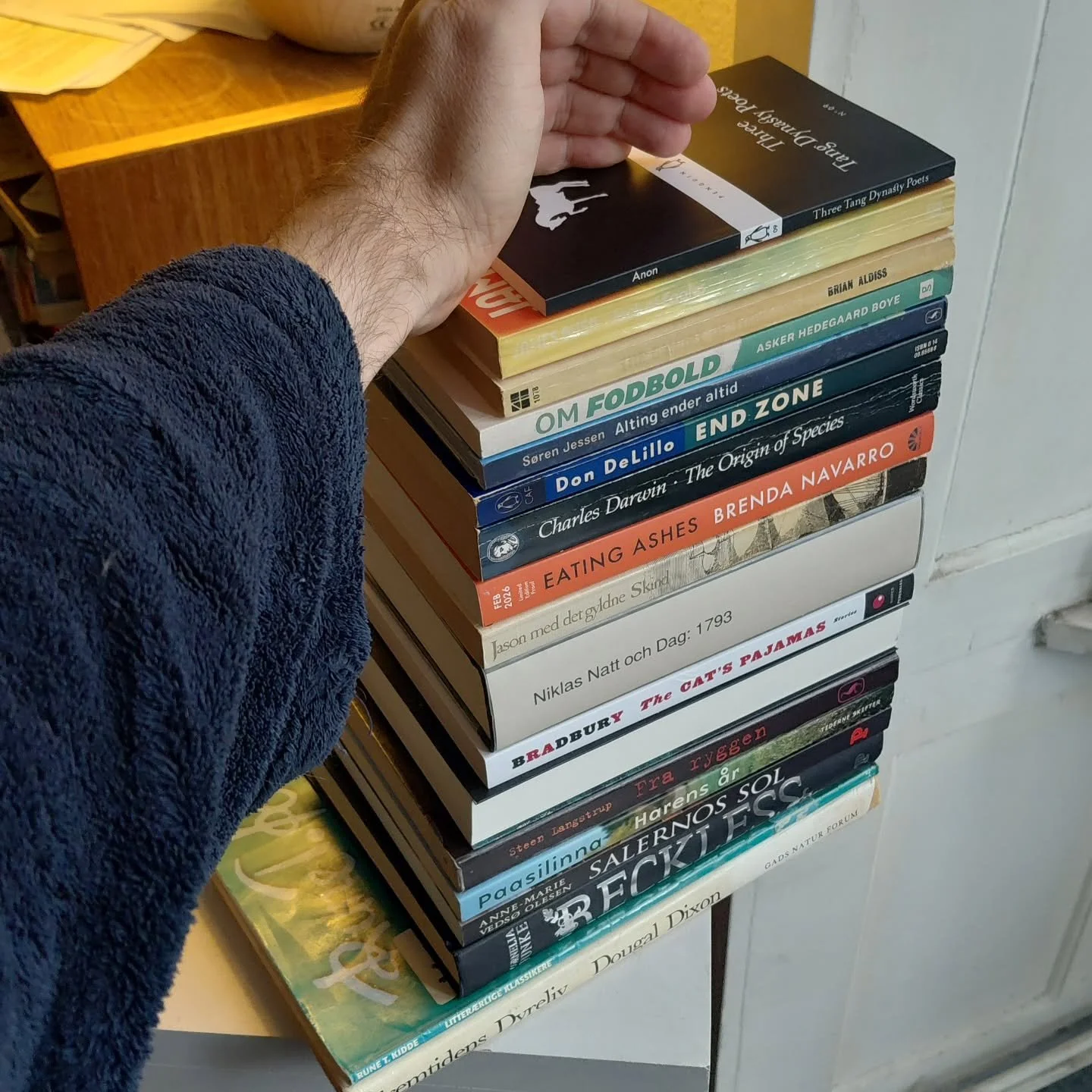 I marts l&aelig;ste jeg som altid i alle retninger. Jeg tror den slags er vigtigt, b&aring;de som l&aelig;ser og som menneske.

#l&aelig;sestak #l&aelig;sning