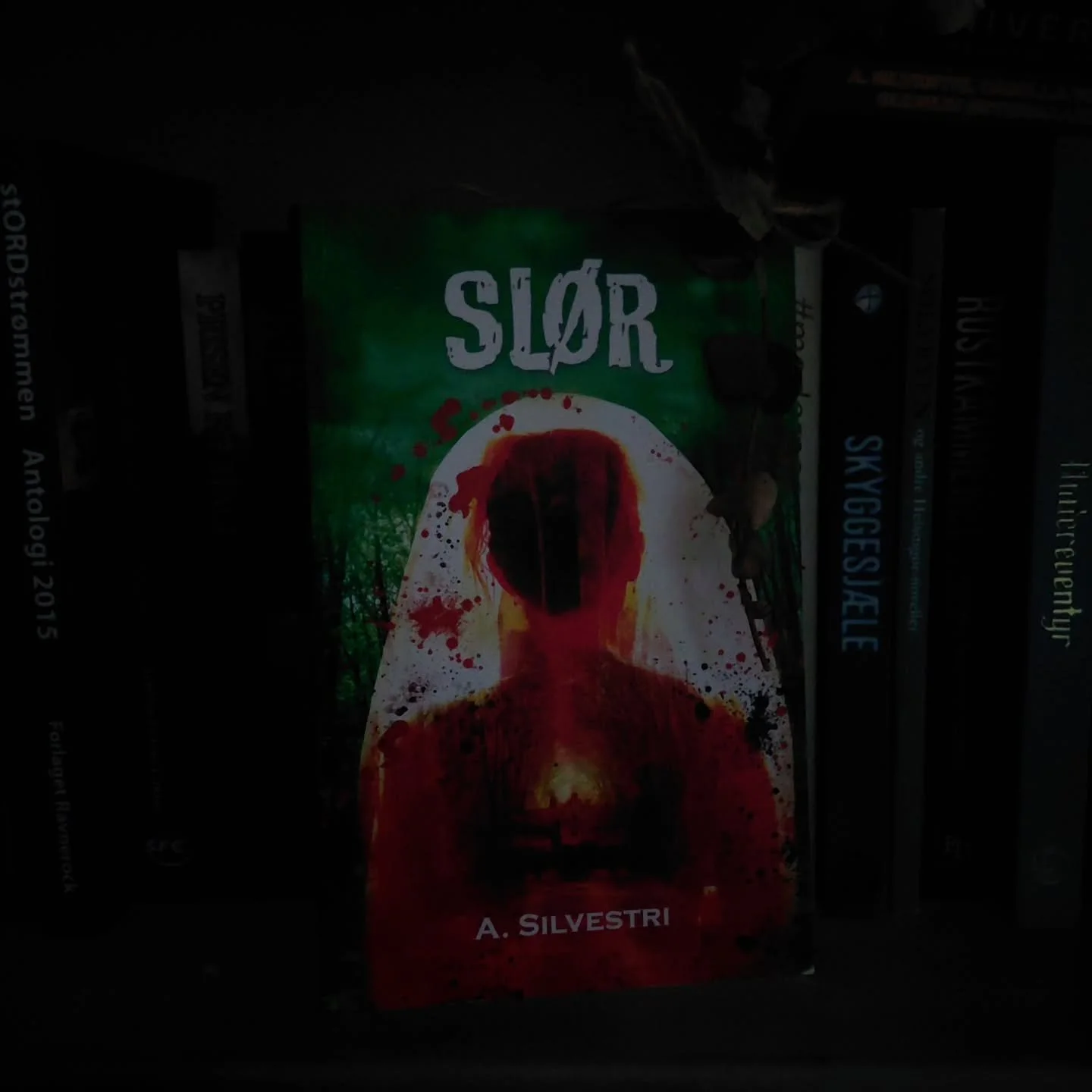 For otte &aring;r siden udkom Sl&oslash;r. Dengang fors&oslash;gte jeg at s&aelig;lge den med f&oslash;lgende tekst:

I dag udkommer min roman Sl&oslash;r p&aring; forlaget Kandor. Den handler om et giftem&aring;l. Og om en myte. Og om en hvedemark s