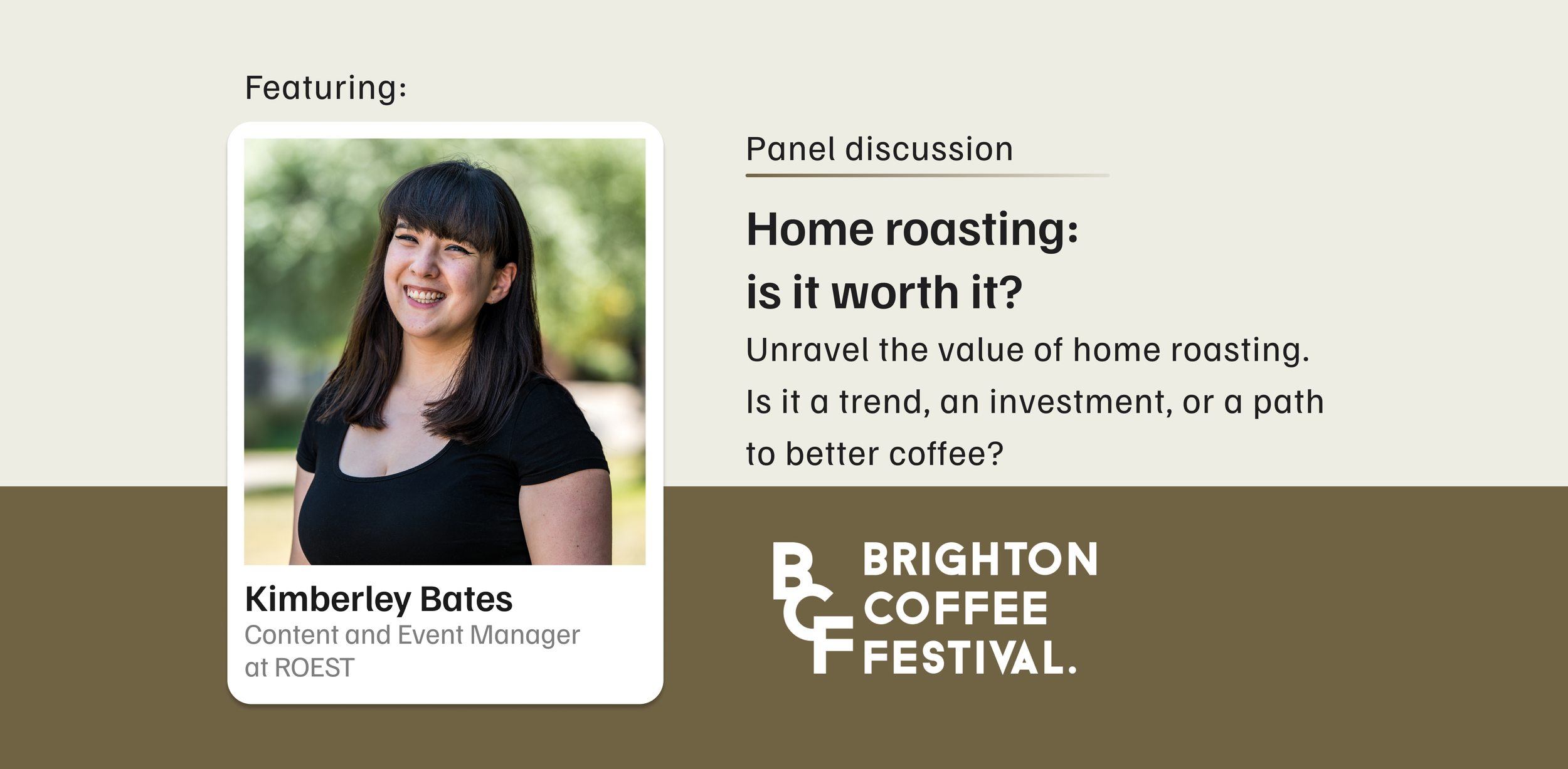 Panel Discussion at Brighton Coffee Festival