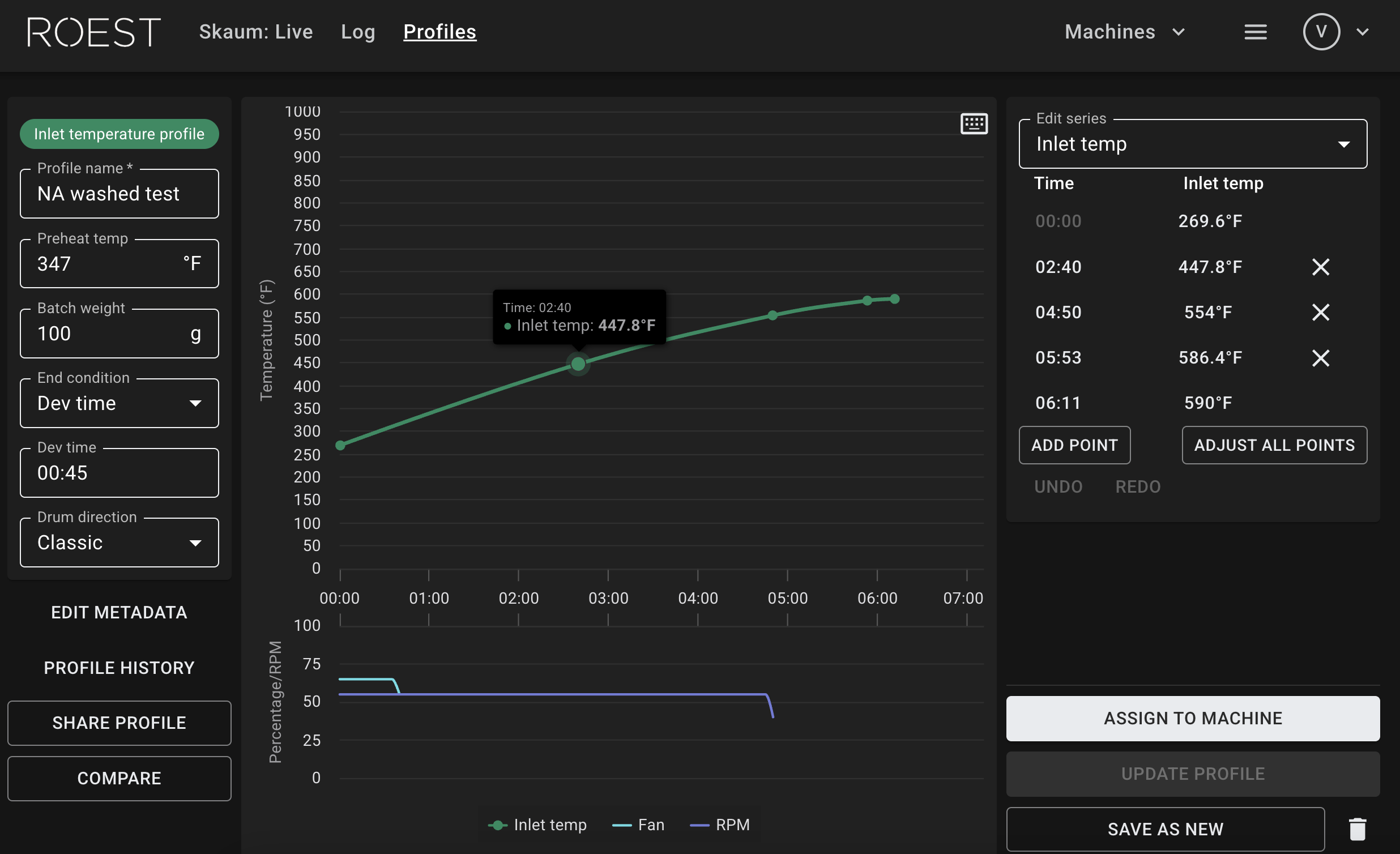 ROEST Connect, roasting software, roasting portal for coffee professionals, sample roaster software, production roaster software