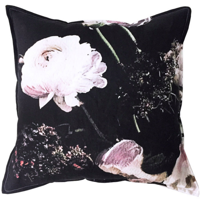 Hawtrey Midnight Linen Cushion