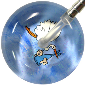 095 - Stork and Baby