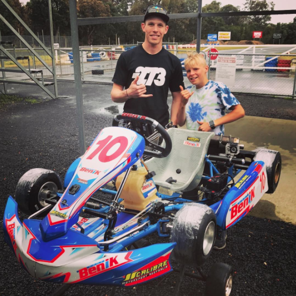 Had a blast today with this champ, Nic Smith making great progress in both wet and dry condtiions!