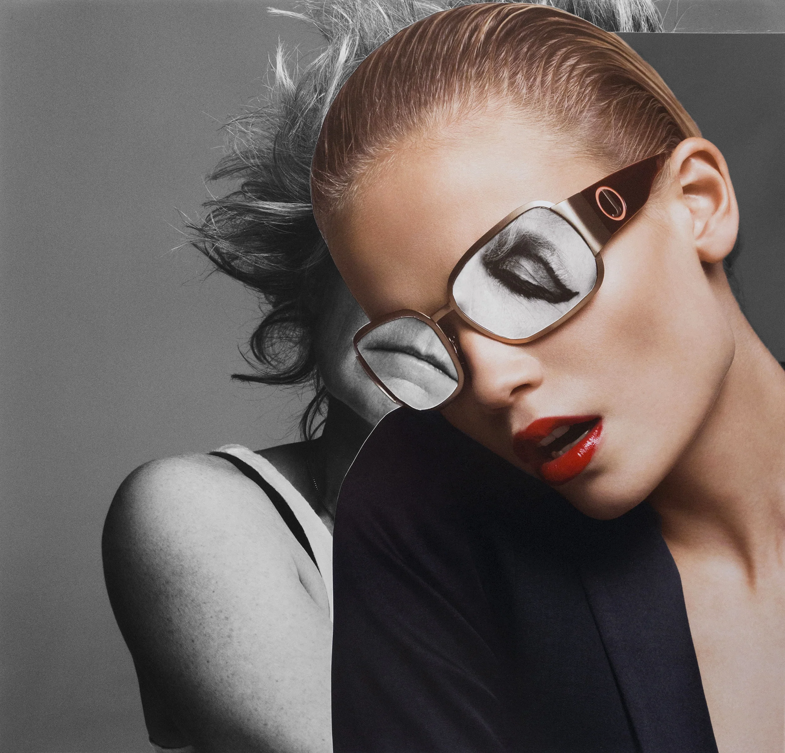  Natasha Poly &amp; Joan Nederlof. Analog collage with photos by Inez &amp; Vinoodh, 2017   