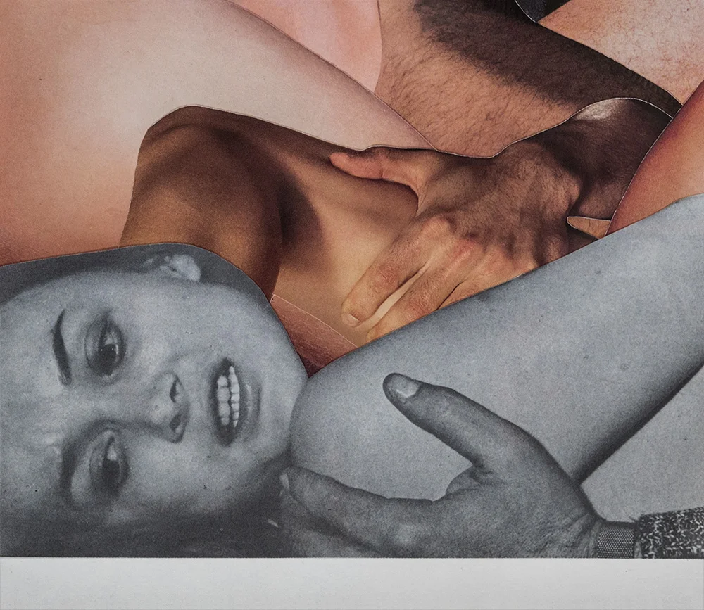  Analog collage made for BRIGHT Magazine about Rape and the Memory of Trauma, 2018 