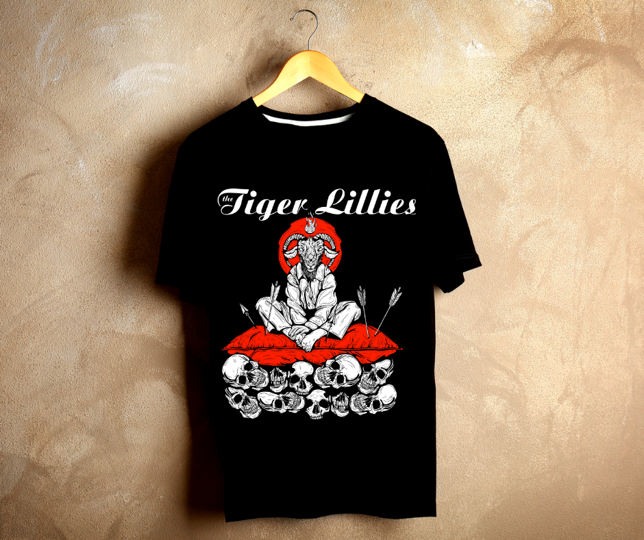 NEW IN SHOP: God Horned Tshirt by The Tiger Lillies — The Tiger