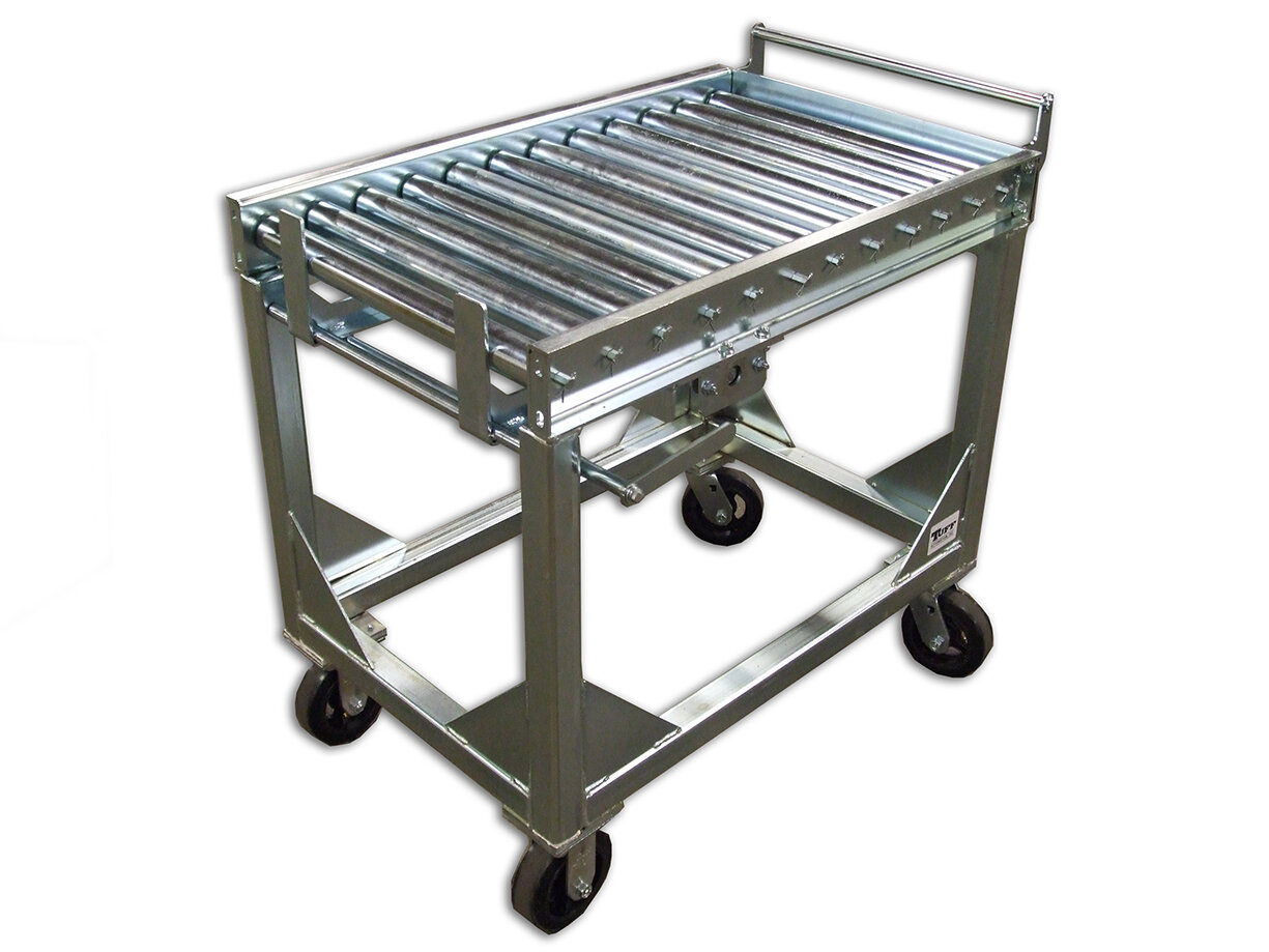 Manual Gravity Conveyor Cart