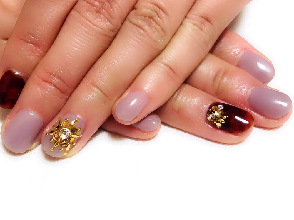 琥珀色ネイル Nail Room Nap