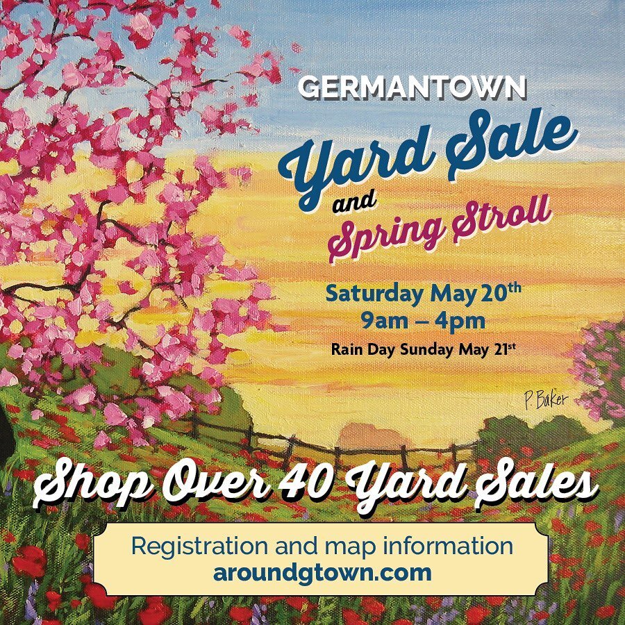 Are you ready for the Germantown Yard Sale?!

We are so excited to shop this weekend and will be ready for all your beverage and snack needs as your stroll!