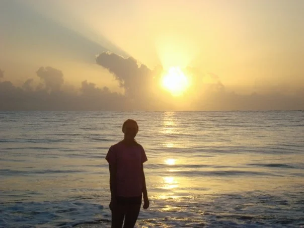 Sunrise over Cabarete Beach, Dominican Republic