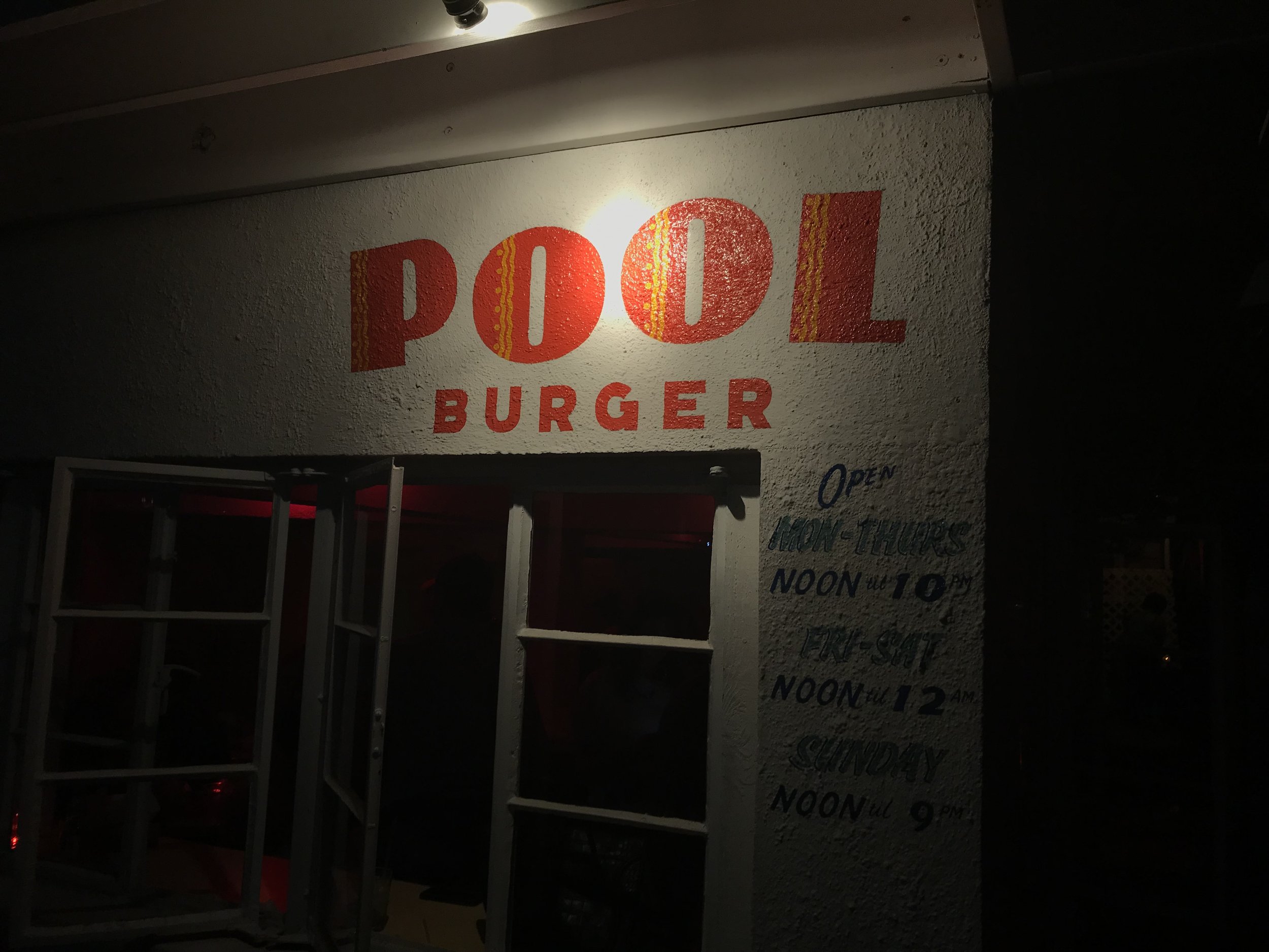 Pool Burger