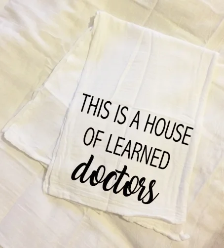 Learned Doctors Kitchen Towel