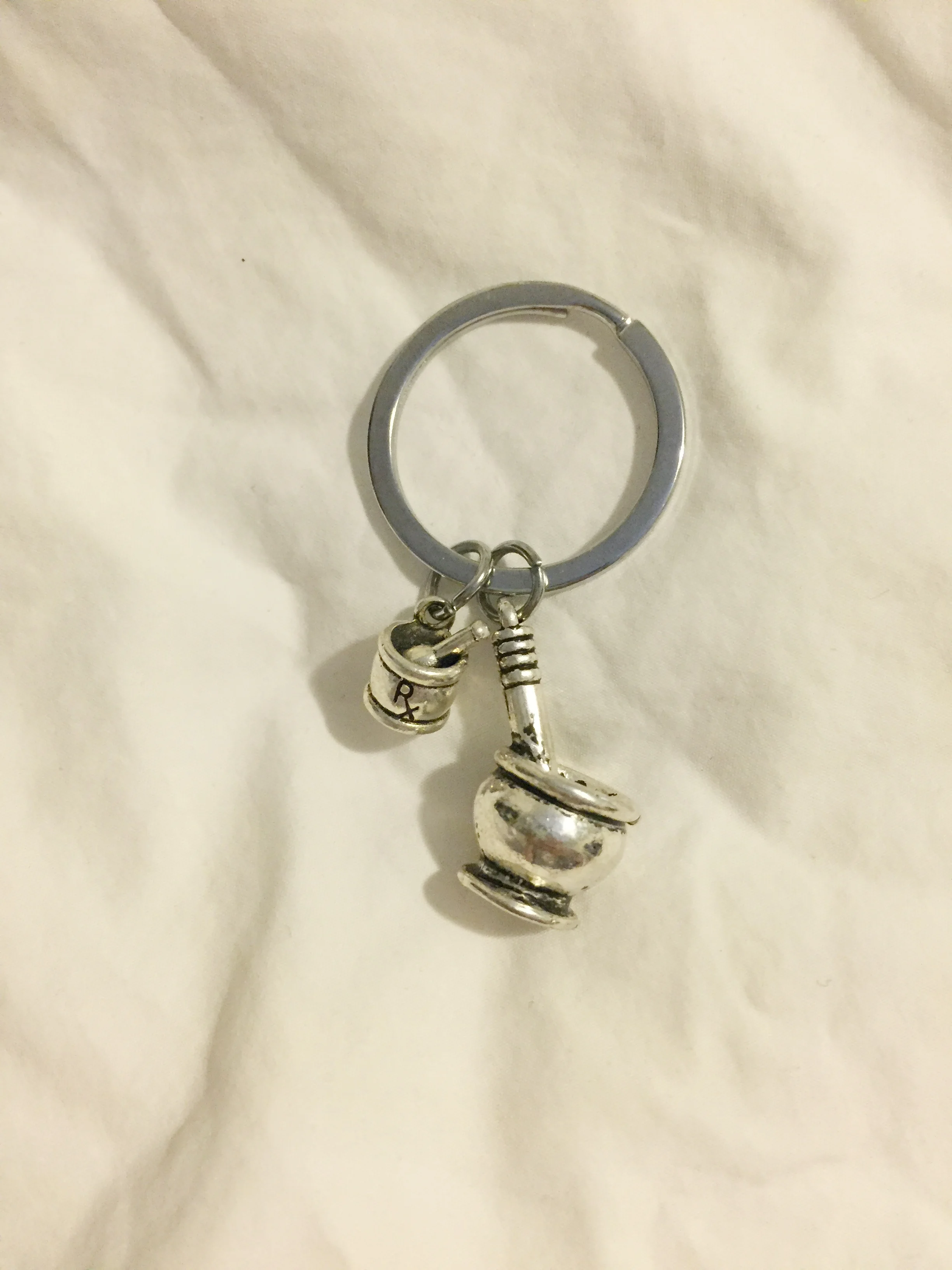 Mortar & Pestle Duo Keychain