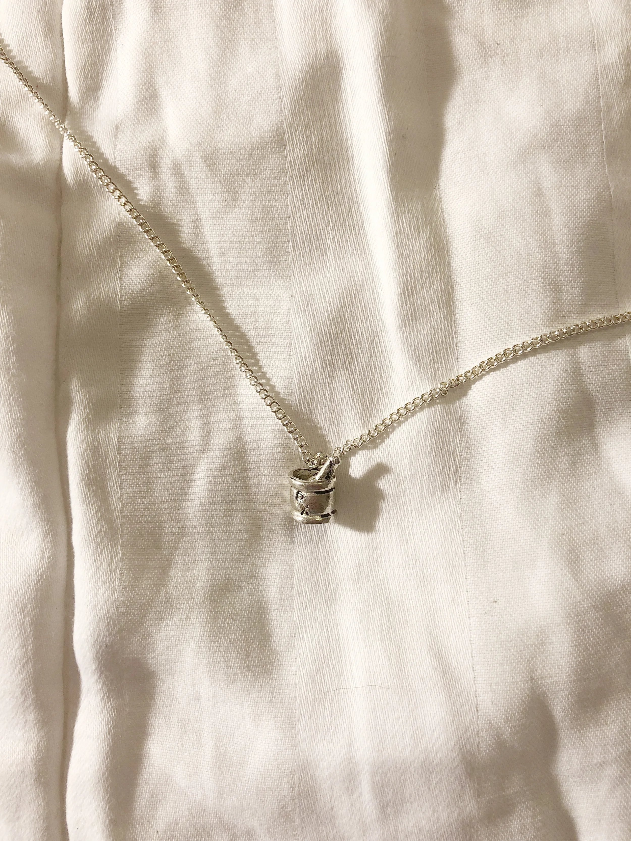 Mortar & Pestle Necklace