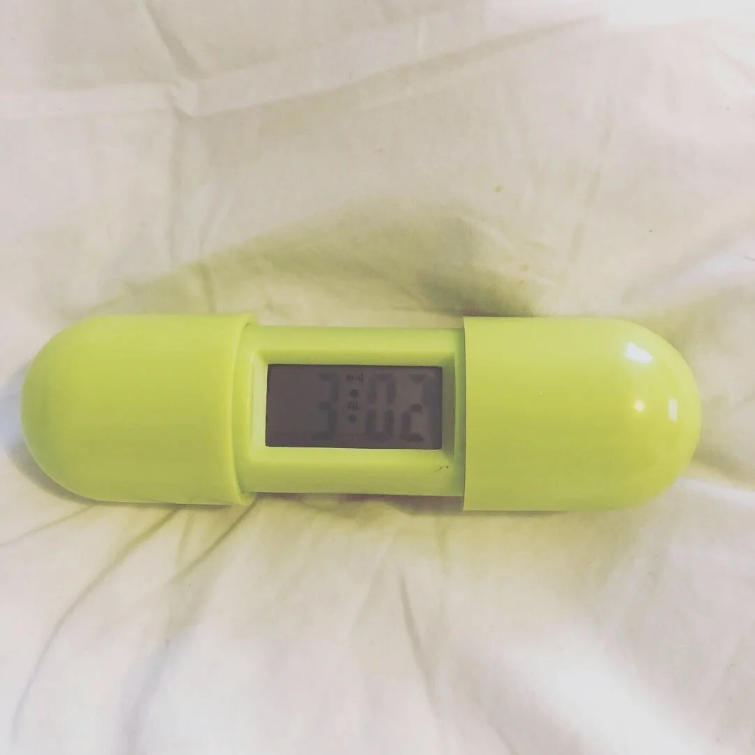 Travel Capsule Alarm Clock