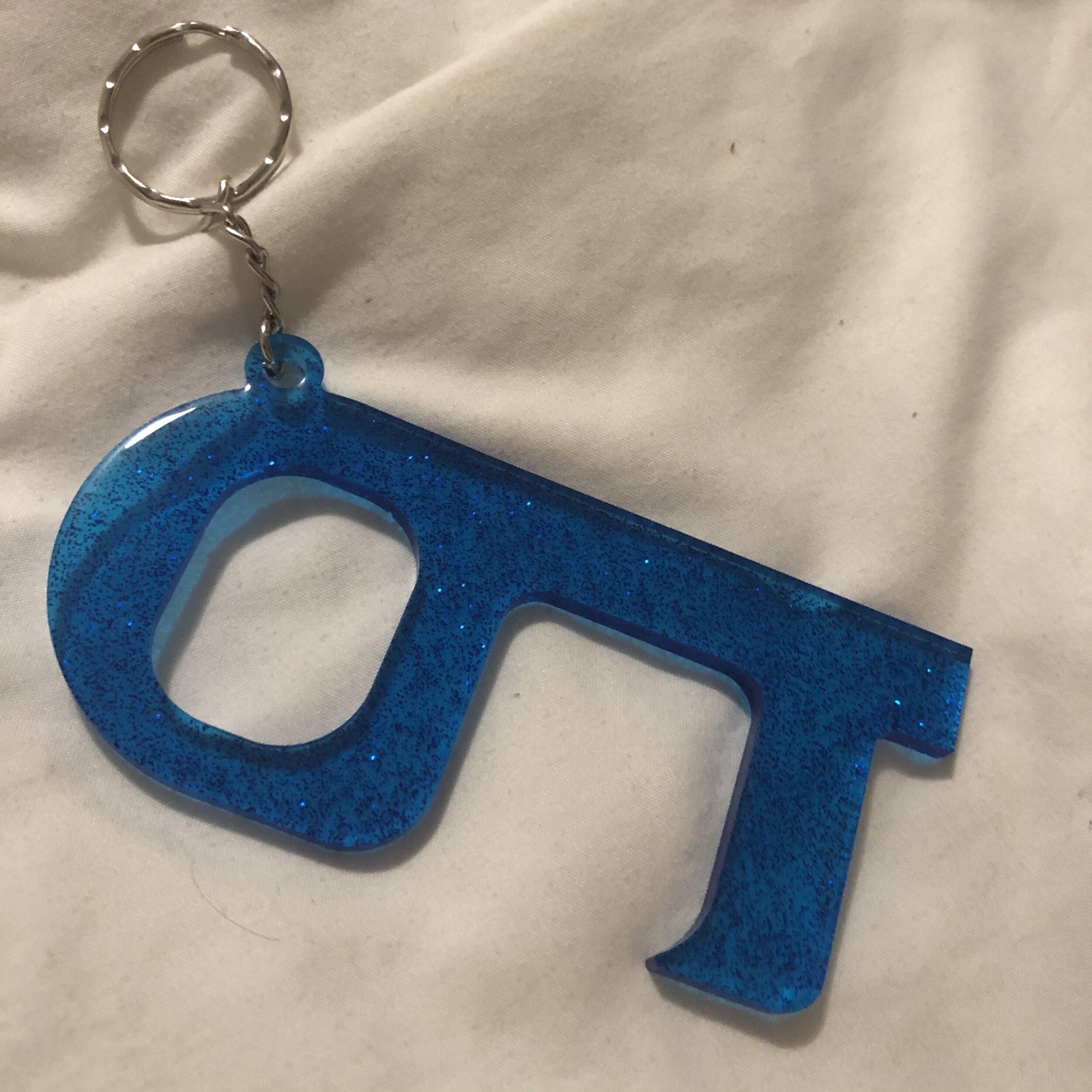Acrylic Touchless Keychain