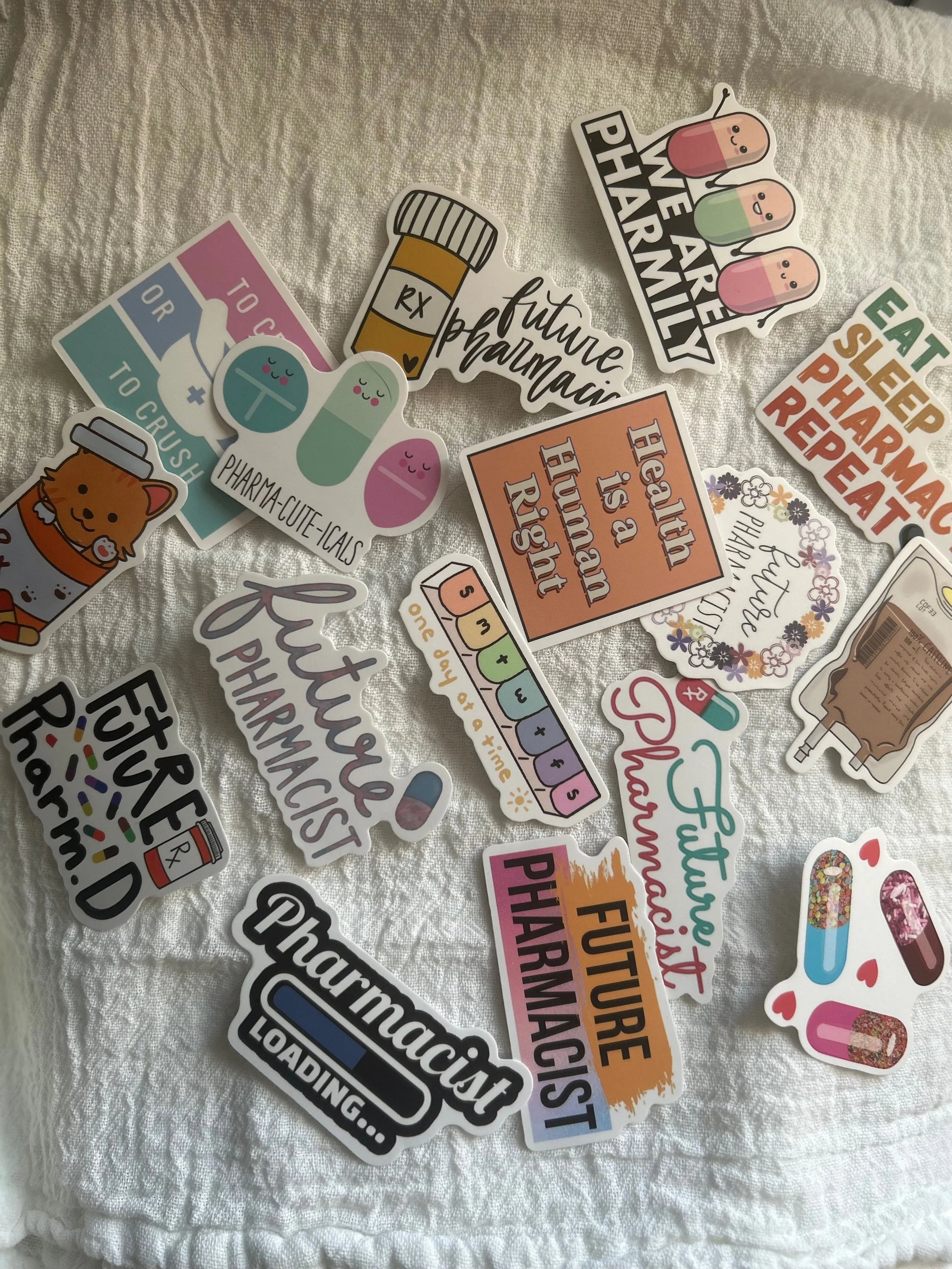 Pharmacy Student Sticker Bundle