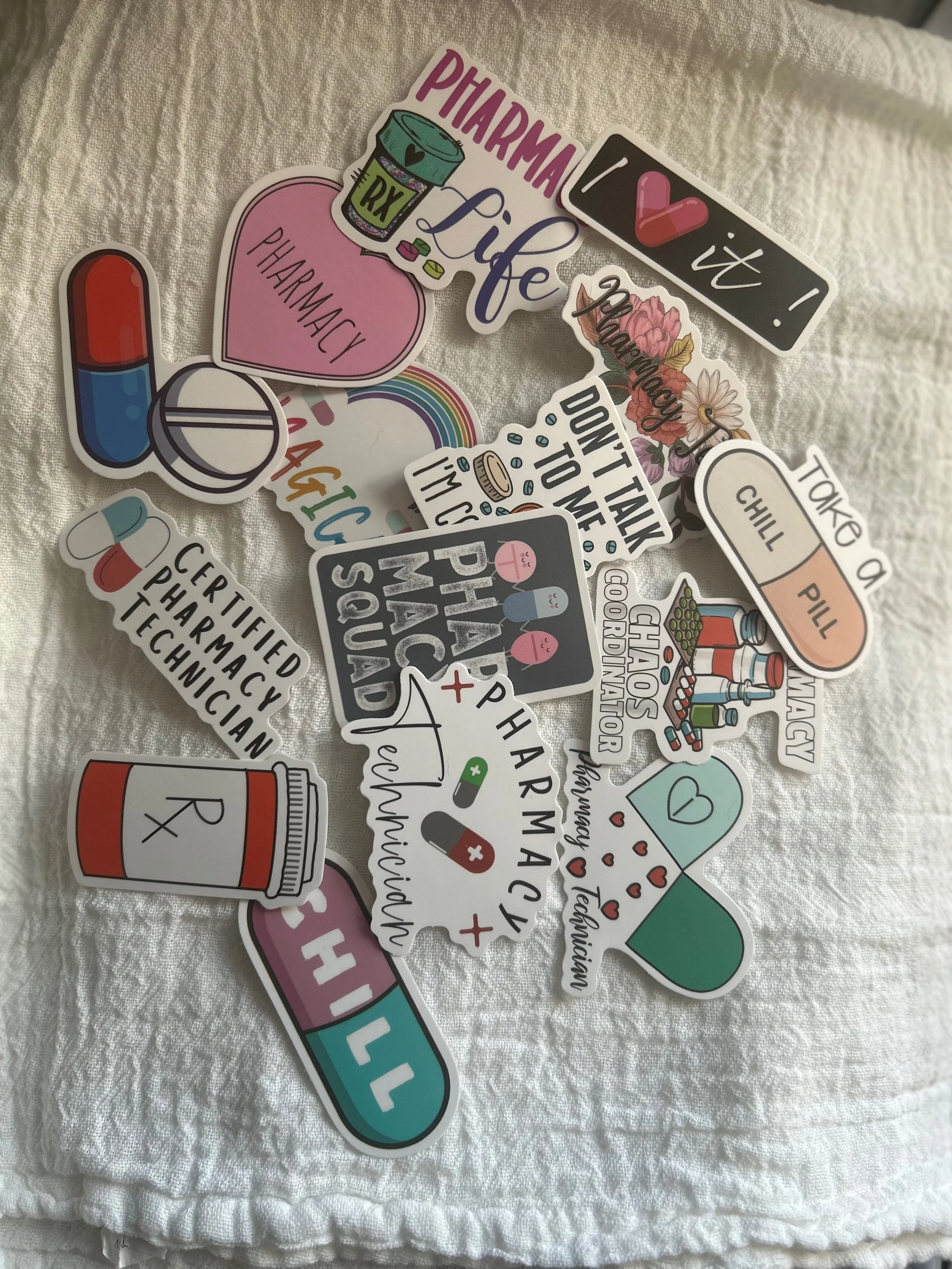 Pharmacy Technician Sticker Bundle