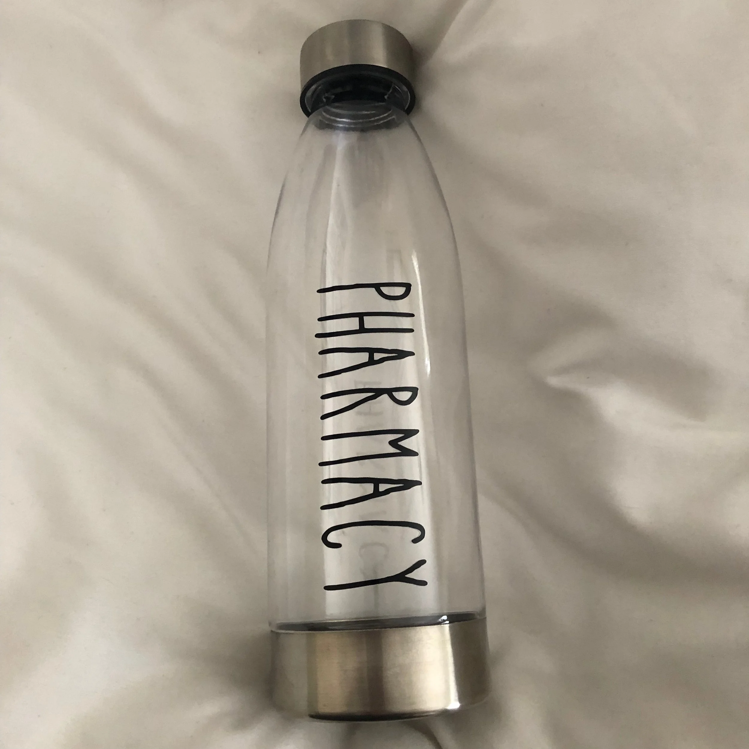 Pharm house water bottle