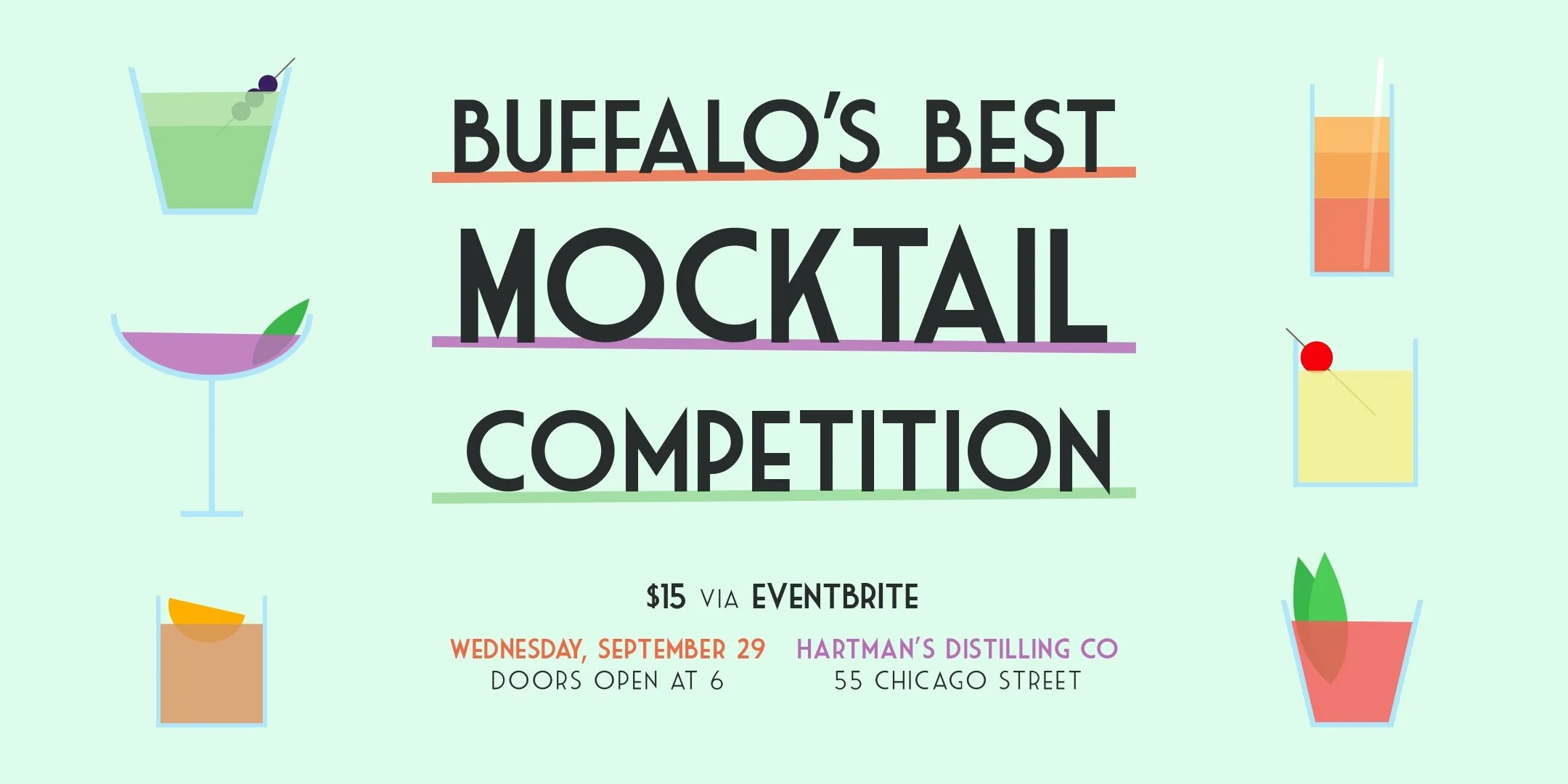 Buffalo's Best Mocktail Competition Recap